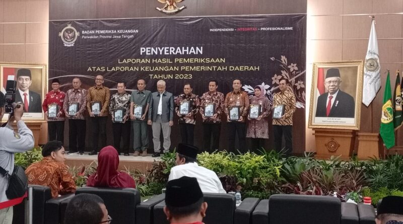 Kabupaten Semarang kembali memperoleh WTP (Opini Wajar Tanpa Pengecualian) yang ke – 13