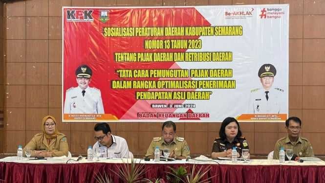 Sosialisasi Perda Pajak, Pemkab. Semarang Gandeng KPK